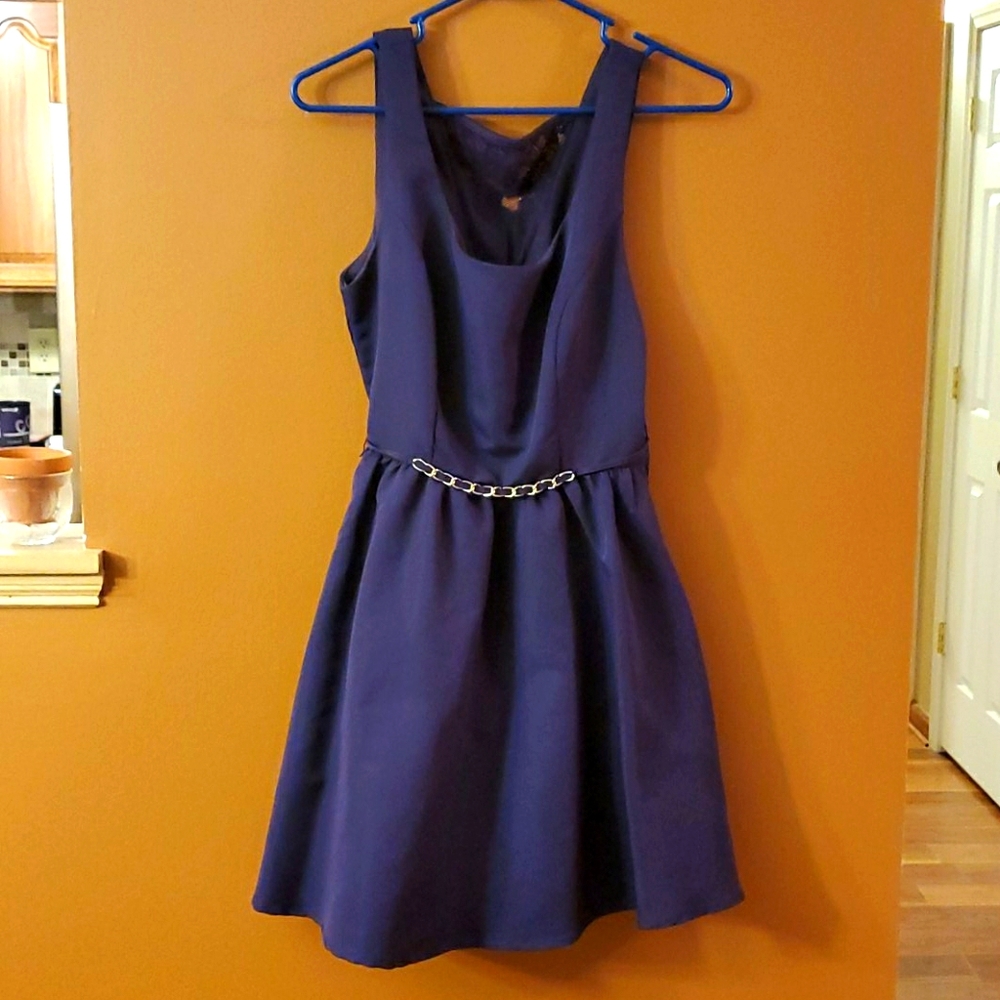 Purple bridesmaid dress